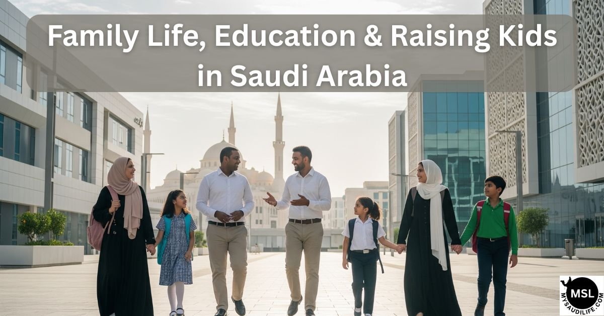 Saudi life for expats with family, education, and raising kids in Saudi Arabia