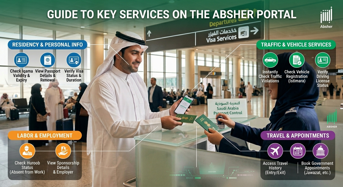 What Can You Check on the Absher Portal? A Complete Guide