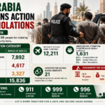 Saudi authorities arresting illegal residents and expats for residency and labor law violations 2026